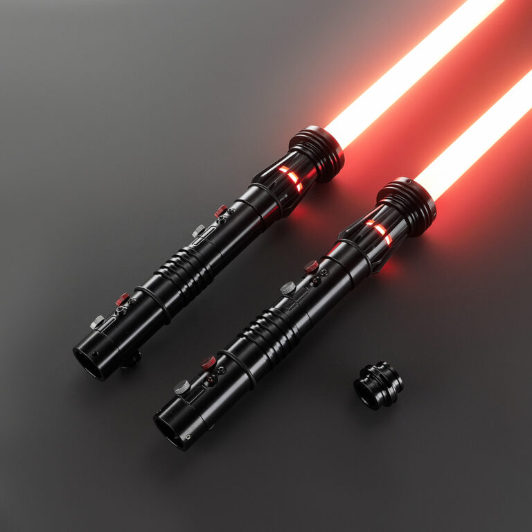 Darth Maul Inspired Twin-Edge Lightsaber real product photo