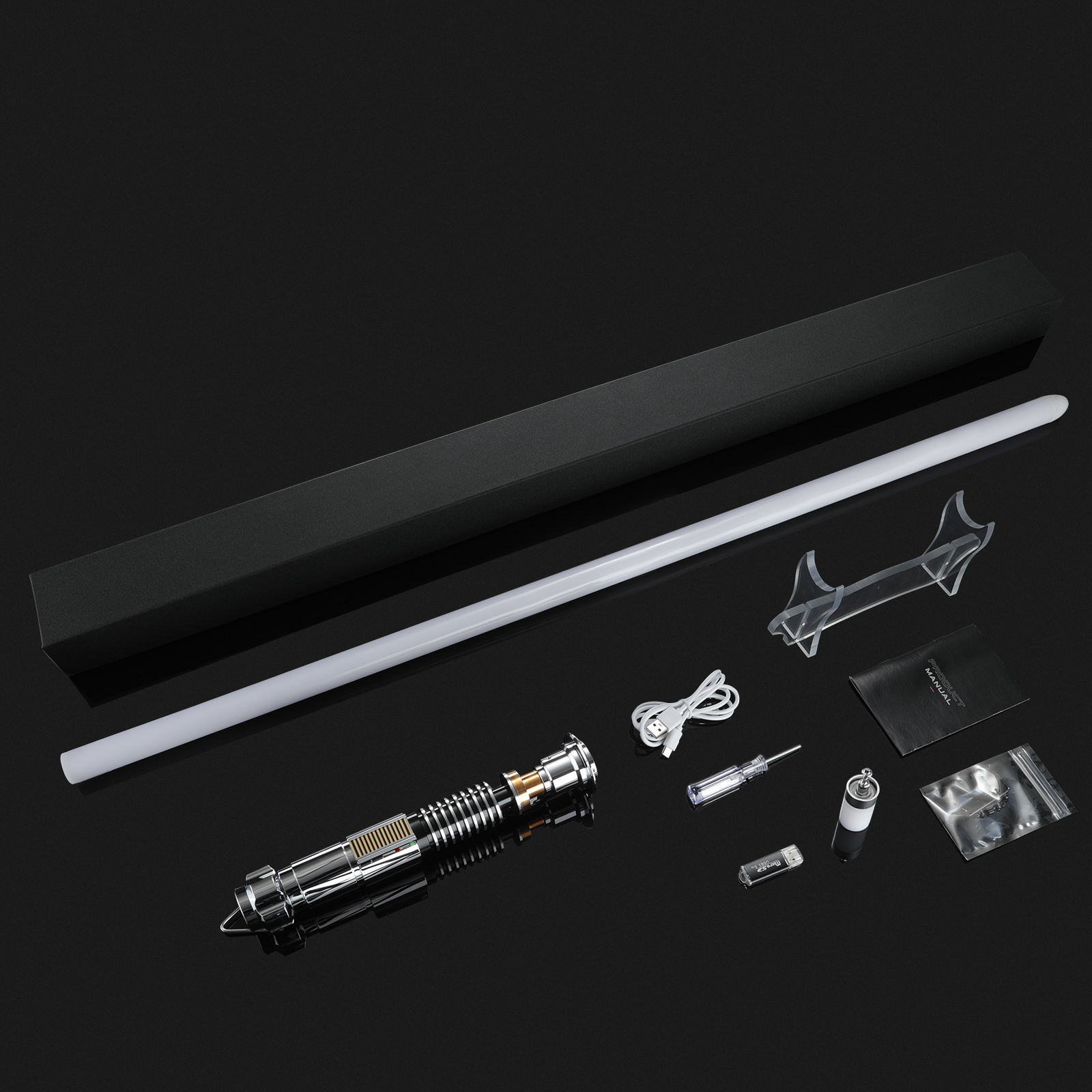 Luke EP8 Inspired Lightsaber real product photo