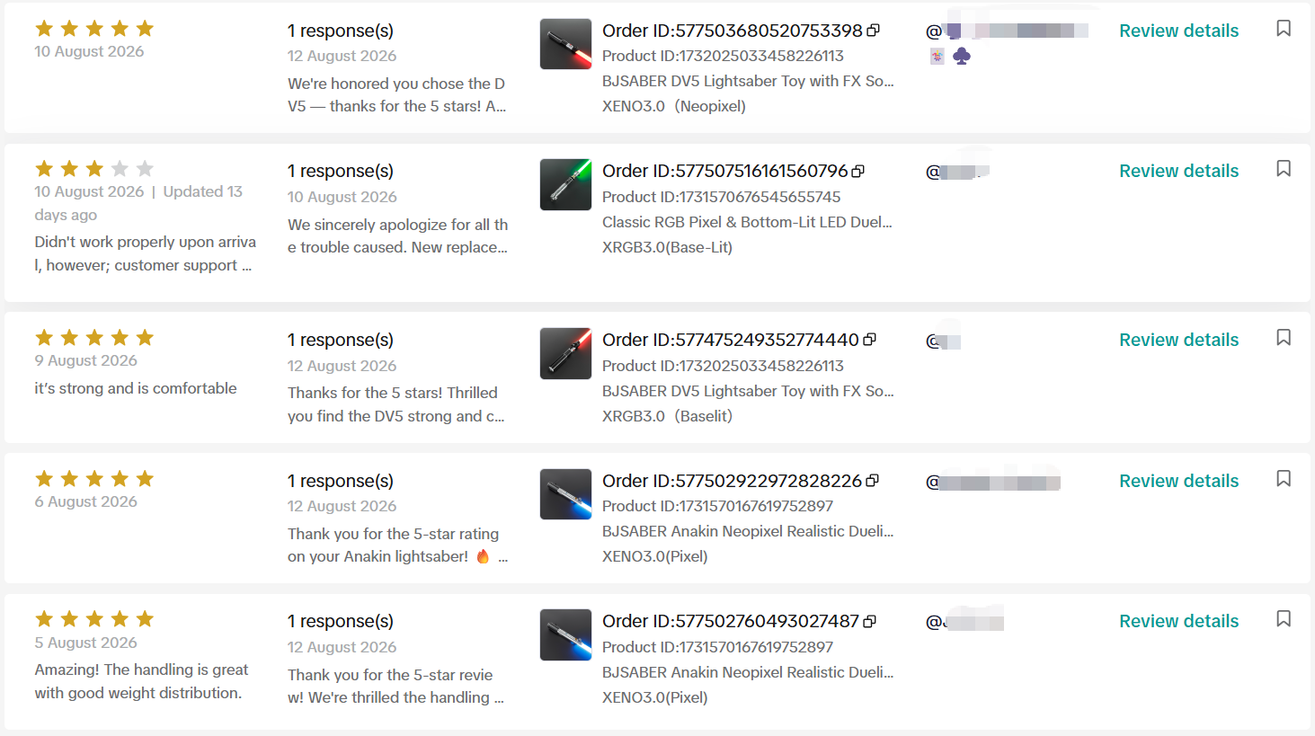 TikTok customer reviews screenshot 1 of 4