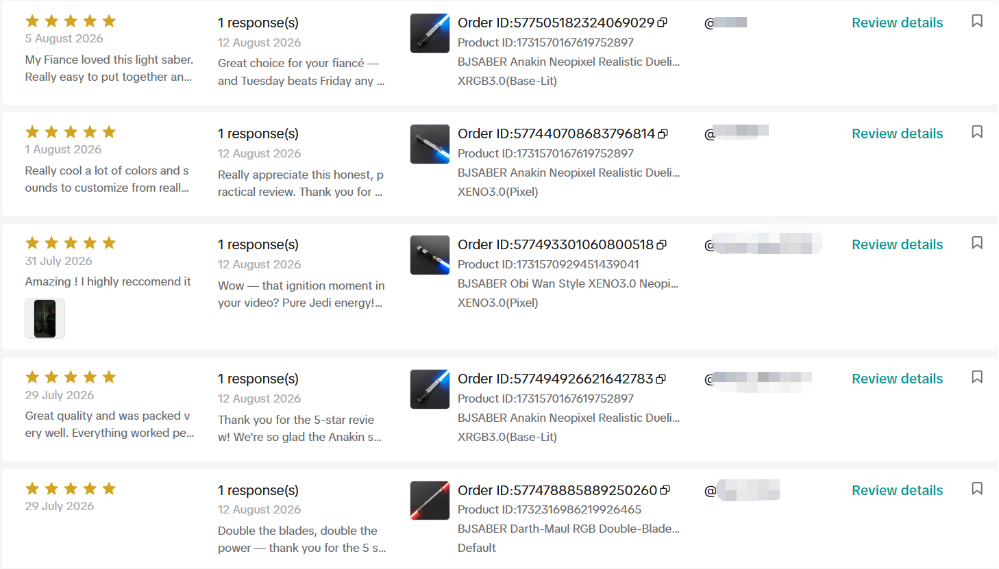 TikTok customer reviews screenshot 3 of 4