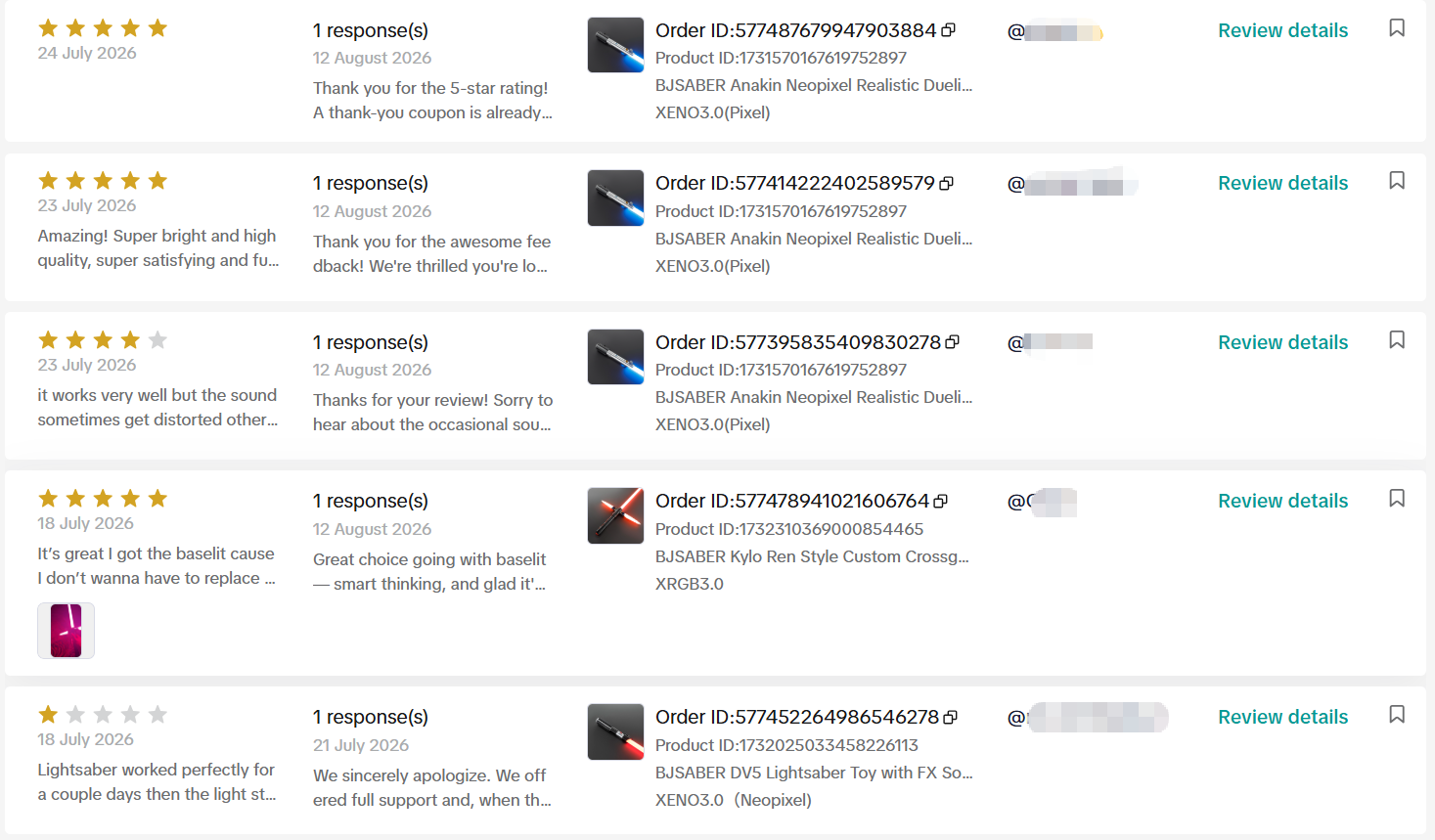 TikTok customer reviews screenshot 2 of 4